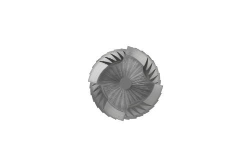 Фреза для нарезания резьбы с углом наклона спирали 27° с подводом СОЖ Ø 10 M 14