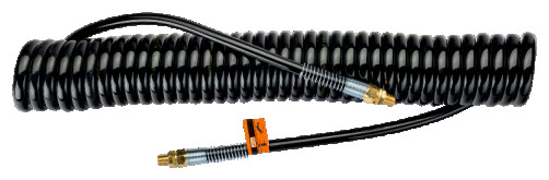 Spiral air hoses with 10 mm threaded connector