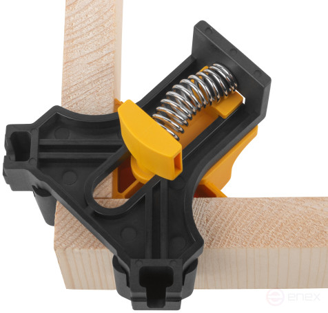 Струбцины угловые нейлоновые, набор 4 шт., 5-22 мм