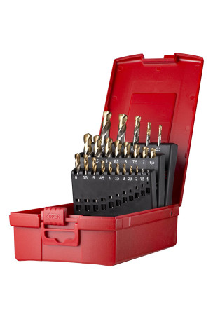 Drill set, short version A088200S, 24 items