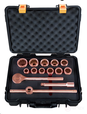 A set of intrinsically safe 3/4 end heads