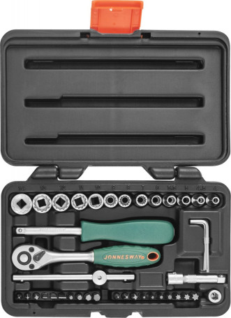 S68H2141S Набор головок торцевых 1/4"DR Super Tech, 41 предмет