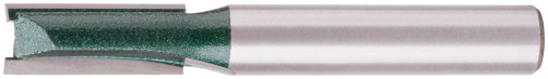 Straight groove milling cutter with double blade DxHxL=8x20x60mm