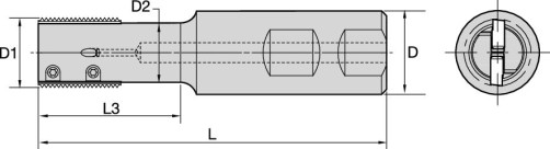 Фреза TM25D17L26Z2