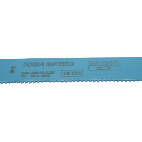 HSS machine blade for KASTO 4 TPI machines, 575x50x2.5 mm