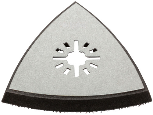 The sole for MFIs for grinding sheets is triangular 80 mm