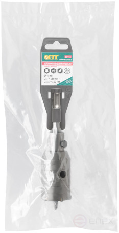 Коронка кольцевая по бетону, хвостовик 110 мм в сборе, 45 мм