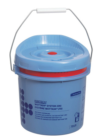 Kimtech® Wettask™ Диспенсер для протирочного материала в рулонах - Ведро / Синий (4 ведра)