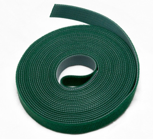 WASNR-5x9-GN Tape (Velcro) in a roll, width 9 mm, length 5 m, green