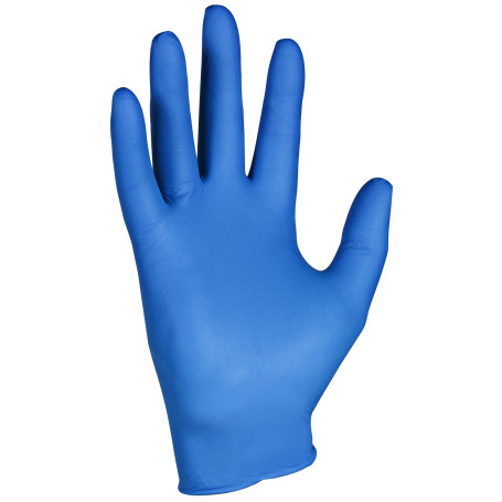 KleenGuard® G10 Нитриловые перчатки Arctic Blue Nitrile - 24см, единый дизайн для обеих рук / Синий /XL (10 упаковок-диспенсеров x 180 шт.)
