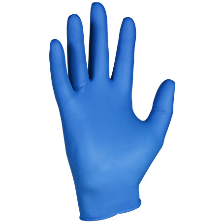 KleenGuard® G10 Nitrile Gloves Arctic Blue Nitrile - 24cm, single design for both hands / Blue /XL (10 dispenser packs x 180 pcs.)