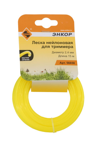Fishing line for trimmers, circle f2,4mmx15m