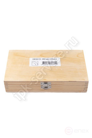 Набор цанг ER32 - 18шт (3, 4, 5, 6, 7, 8, 9, 10, 11, 12, 13, 14, 15, 16, 17, 18, 19, 20 ) 0,010 мм