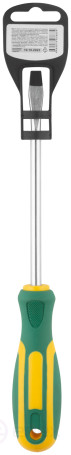 Отвертка "Контур", CrV сталь, прорезиненная ручка 8х150 мм SL