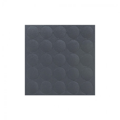 Заглушка самоприлипающая к эксцентрику диамант серый (20831) AKS (лист-28шт.)