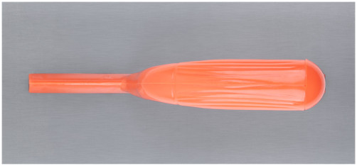 Steel ironer with plastic handle, 280x130 mm, flat