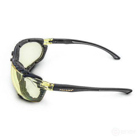Open safety glasses O78 ABSOLUT CRYSTALINE® (2-1.2 PC), 30 pcs.
