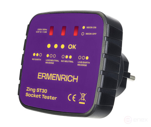 Ermenrich Zing ST30 Socket Tester