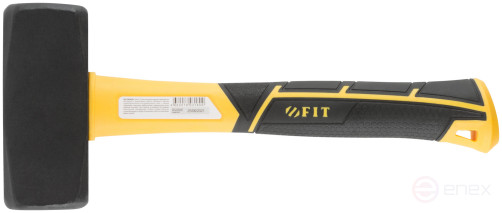 Forged sledgehammer, reinforced fiberglass handle Pro 2.0 kg, 45226