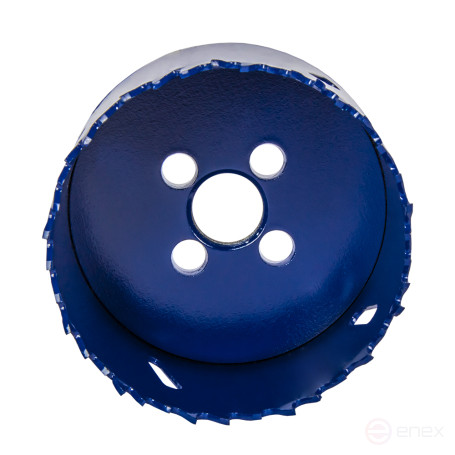 Коронка биметаллическая ПРАКТИКА 68 мм (1шт), клипса (036-025)