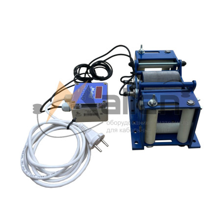 The IDK-40 cable length meter (for cable diameters from 1 to 40 mm) is turned OFF