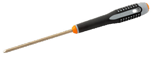 IB ERGO screwdriver for screws with a slot (aluminum/bronze), 5x200 mm