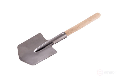 A tourist shovel 156*180*210 steel 3 p/o (handle 32*440 grade 1)