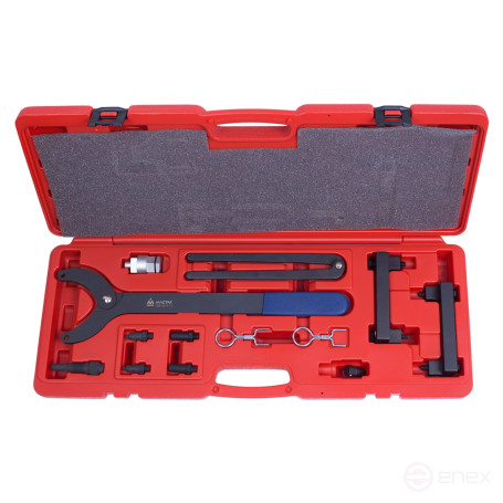 Camshaft / crankshaft locking kit, VAG FSI, case, 13 items MASTAK 103-2111C