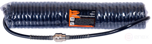 Шланг для пневмоинструмента спиральный 6м (АвтоDело) 42406