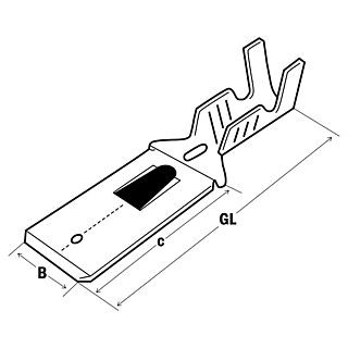 Штекер плоский 0.5-1.0/6.3x0.8 (упак.200шт), 280101
