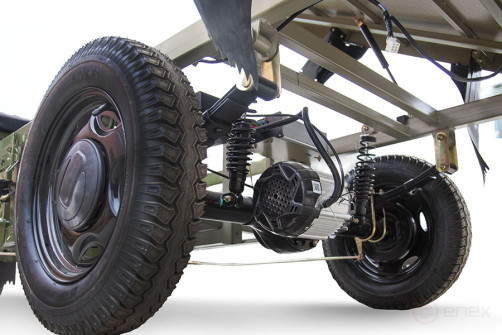 Грузовой электротрицикл Rutrike D4 NEXT 1800 60V1500W, красный