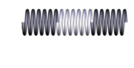 Compression spring of arbitrary length, L 300 mm (2x13x300 - stainless steel) NX3006, 10 pcs.