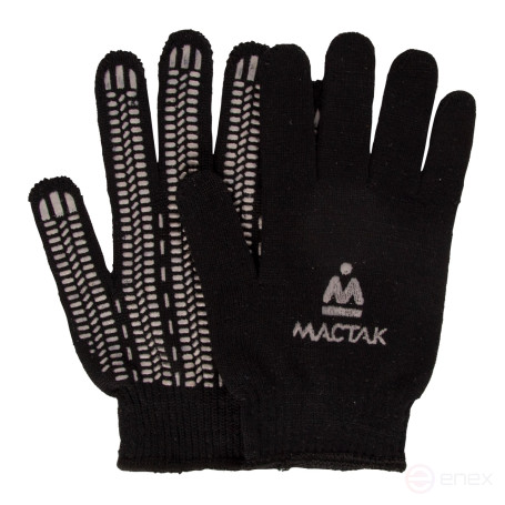 PVC gloves with the brand logo "MASTAK" MASTAK 9-7101010