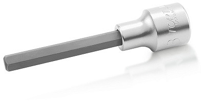 Головка торцевая с шестигранной вставкой HEX 1/2" 7 мм L=100 мм TOPTUL BCEA1607