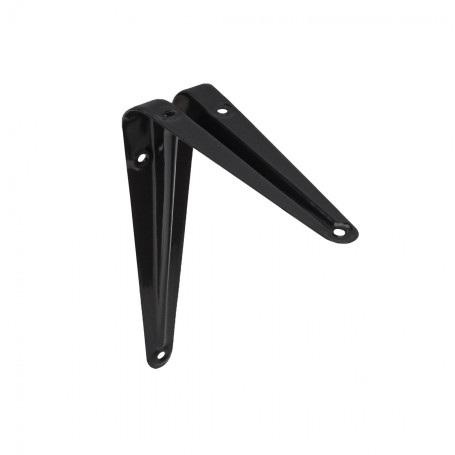 Shelf holder meth. 150*125 black AKS