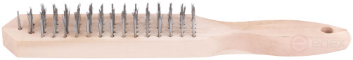 5-row wooden handle rack