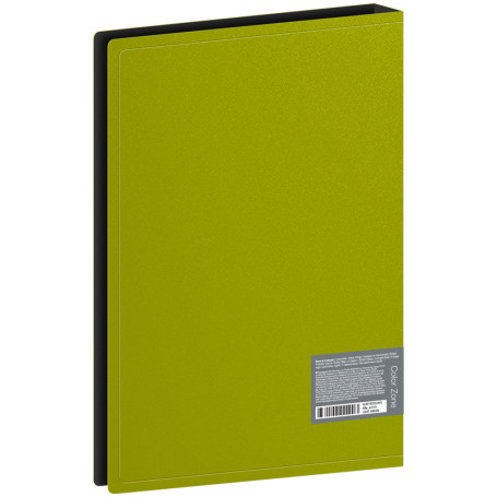 Folder on 4 Berlingo "Color Zone" rings, 35 mm, 1000 microns, light green