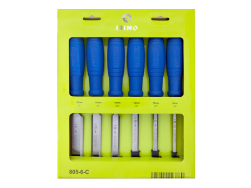 Chisel set, 6 pcs., 805-6-C