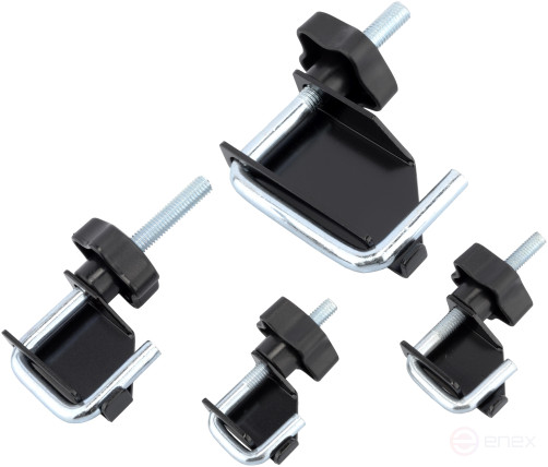 Hose clamps D 10-45mm.(4 ave., metal) Avtodor 30404