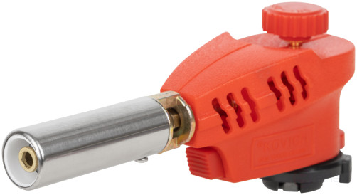 Gas burner with piezo ignition