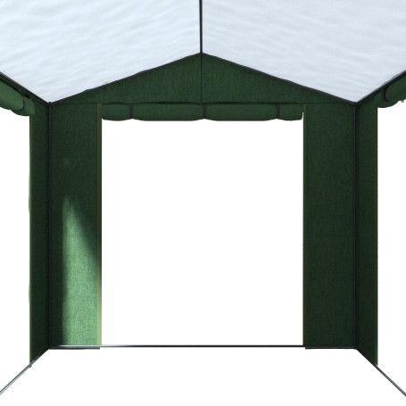 Палатка сварщика МногоТентов домик 2,5х 2,5 м (Стены брезент ОП/крыша ткань ПВХ)