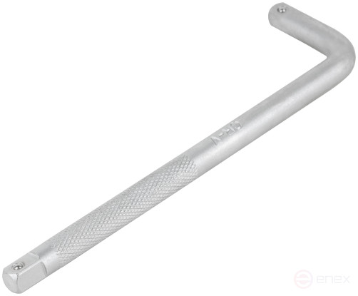 Вороток L-образный CrV 3/8" х 200 х 50 мм