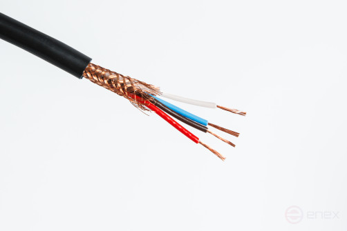 Кабель гибкий контрольный экранированный МКЭШМ 4*0,35