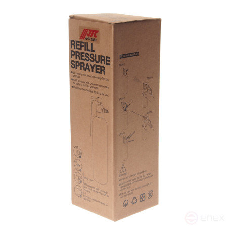 Sprayer with aluminum container 90 PSI, 650cm3 JTC