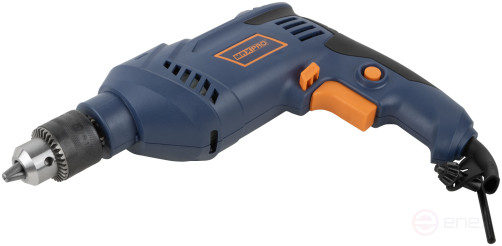 MAX-PRO Дрель ударная 710 Вт; 0-3000 об/мин; ключевой патрон 1,5-13 мм; 2 кг; антивибрационная ручка; резиновые вставки; кор.