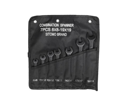 Combination wrench set 7 pcs. (8-19) SITOMO