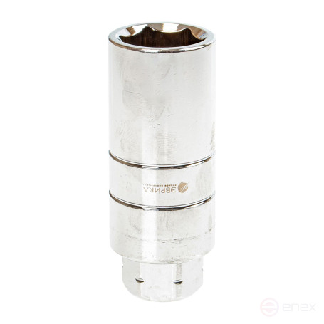 Головка торцевая 22мм 1/2" для разборки стойки амортизатора (VW, AUDI, SEAT, CITROEN, FIAT, OPEL, PEUGEOT, RENAULT, BMW), ЭВРИКА ER-86127 /1/50