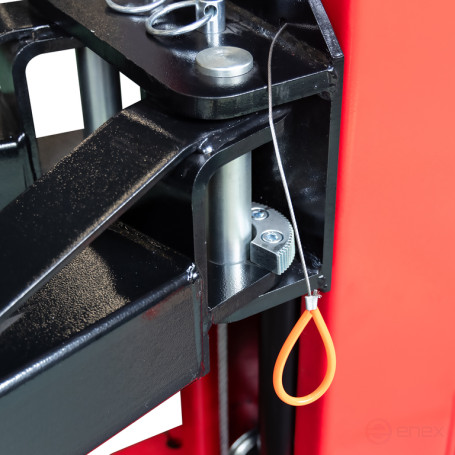 Electrohydraulic lift 4t 110-1900mm 2-rack 380V top.synchron. (manual descent) GTE