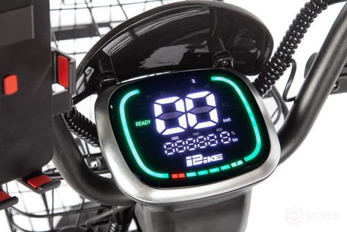 Электровелосипед Gelbert Khan Monster 1, черный