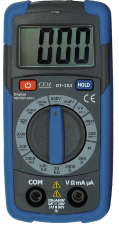 Digital multimeter DT - 103 CEM